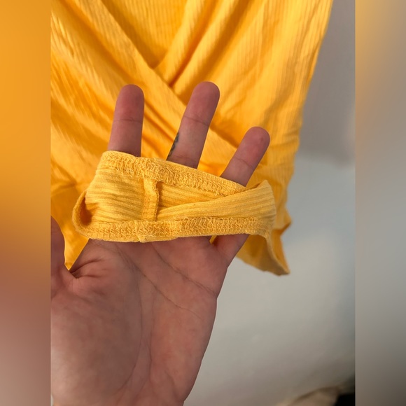 FOREVER 21 - NWT Women’s Yellow Bodysuit - Small - Picture 6 of 6